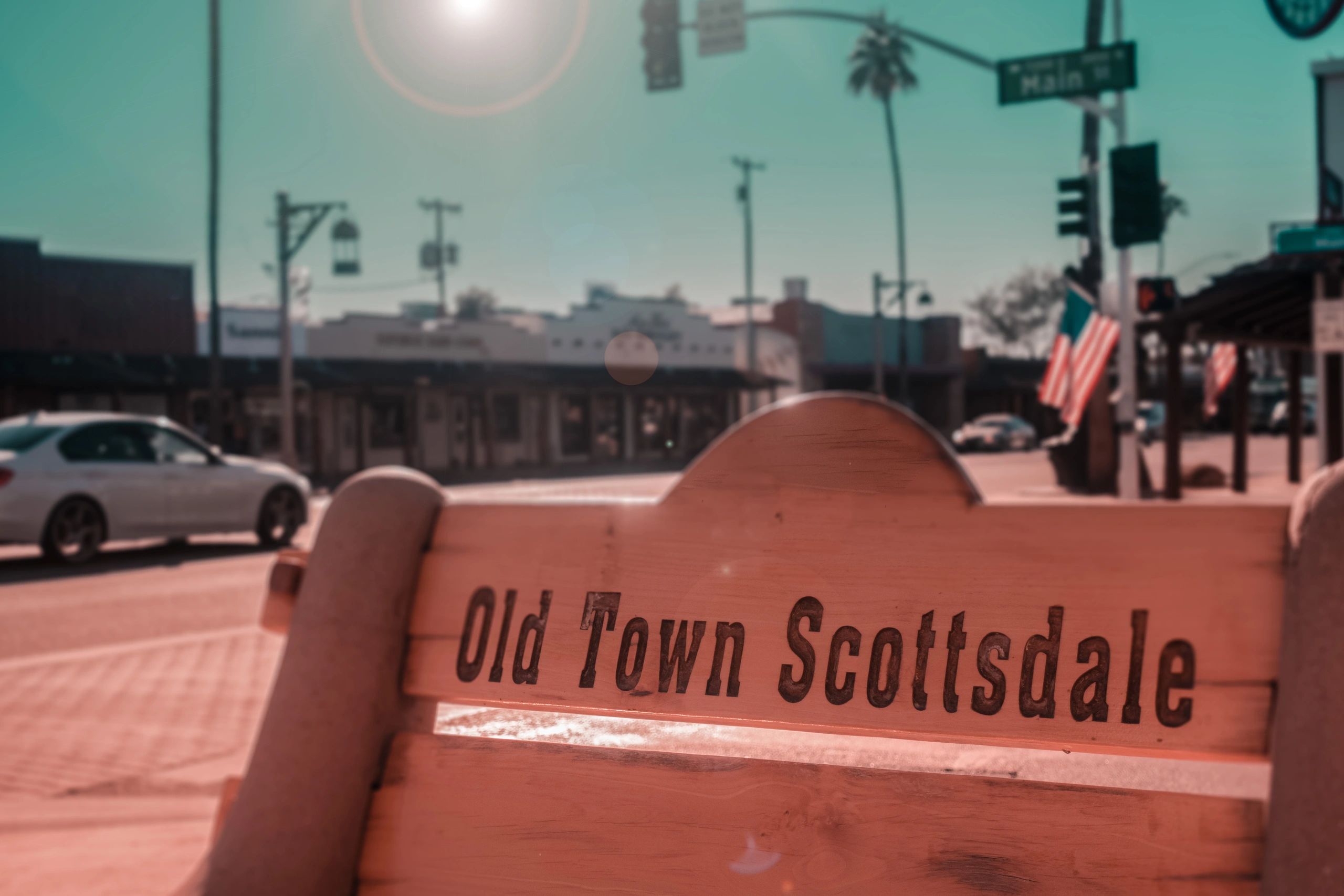 Old Town Scottsdale Nightlife — Slingshot cruise
